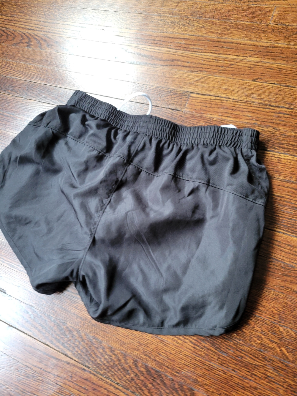 Augusta Sportswear Athletic Black Shorts Initials PF Sz Ladies M Workout Running - Picture 7 of 14